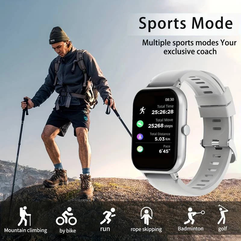 Smart Watch - Wireless Calling, Multi Sport Mode, Fitness Tracker for Men & Women - ZOOMNSTORE