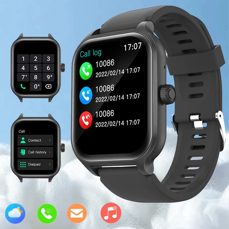 Smart Watch - Wireless Calling | Multi Sport Smartwatch With Heart Rate Monitor - ZOOMNSTORE