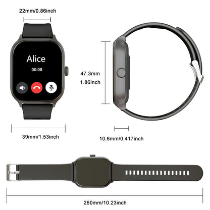 Smart Watch - Wireless Calling | Multi Sport Smartwatch With Heart Rate Monitor - ZOOMNSTORE