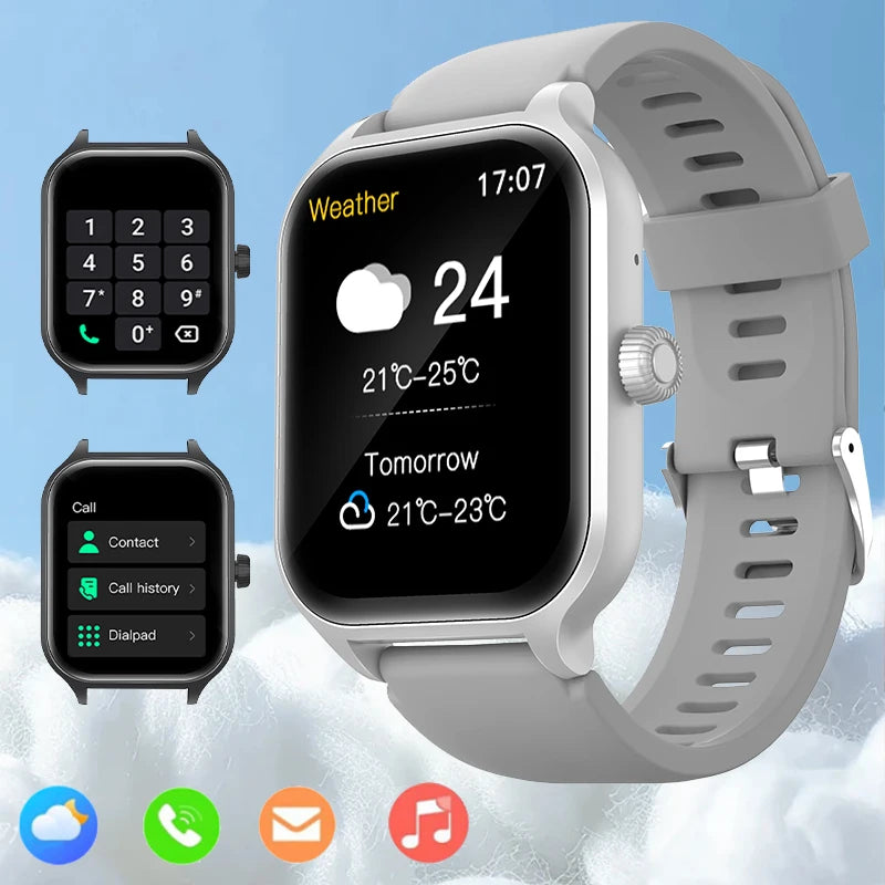 Smart Watch - Wireless Calling | Multi Sport Smartwatch With Heart Rate Monitor - ZOOMNSTORE