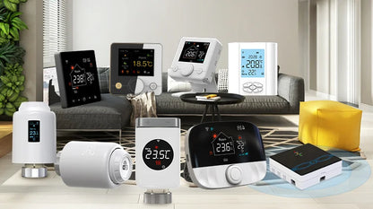 Smart Wifi Thermostat - Programmable Heating Thermostat For Floor Heating Control - ZOOMNSTORE