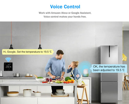 Smart Wifi Thermostat - Programmable Heating Thermostat For Floor Heating Control - ZOOMNSTORE