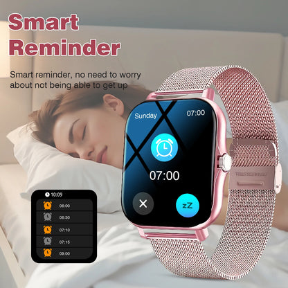 Smartwatch Phone Calling - Multi Sport Watch With Call Reminder & Message Alert - ZOOMNSTORE