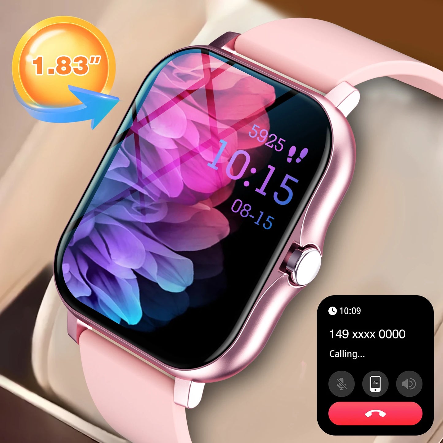 Smartwatch Phone Calling - Multi Sport Watch With Call Reminder & Message Alert - ZOOMNSTORE
