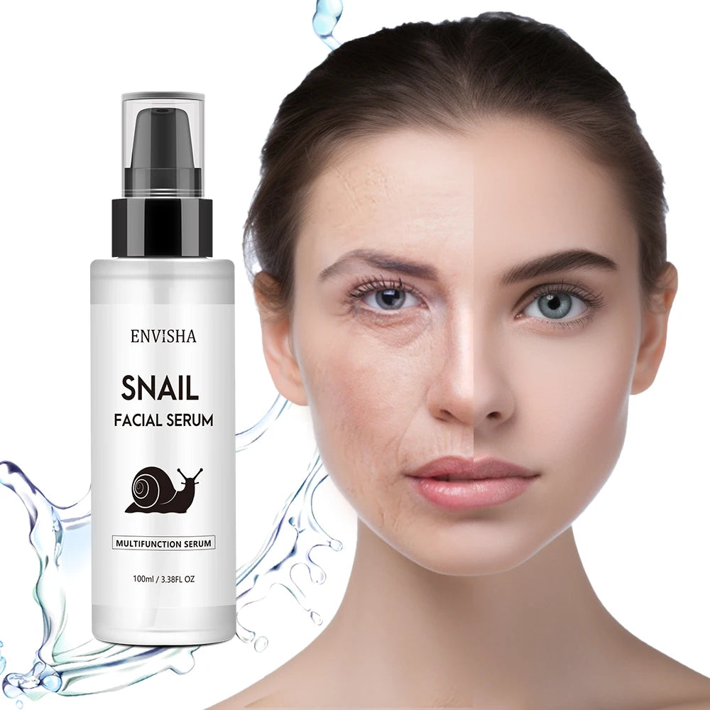 Snail Collagen Face Serum - Anti-Aging Moisturizer  Skin Firming Essence - ZOOMNSTORE