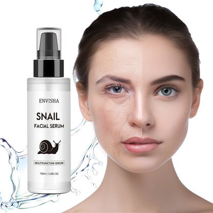 Snail Collagen Face Serum - Anti-Aging Moisturizer  Skin Firming Essence - ZOOMNSTORE