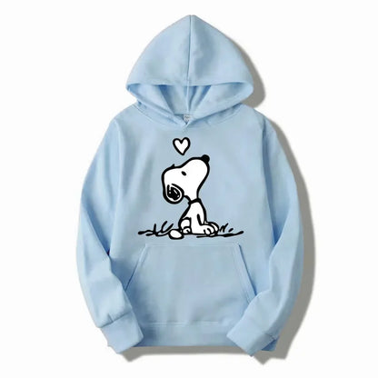 Snoopy Hoodie - Casual Pullover Sweatshirt for Couples - ZOOMNSTORE