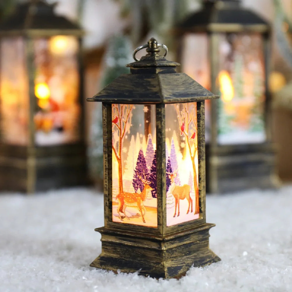 Snowman Night Lamp - Christmas Table Decor for Elderly - ZOOMNSTORE