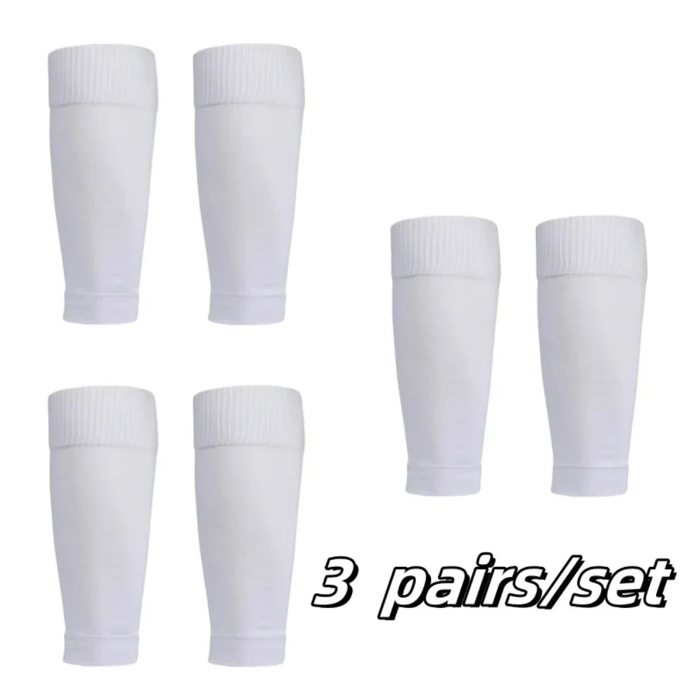 Soccer Shin Guard Socks – Football Calf Sleeves, Breathable Sports Compression Socks - ZOOMNSTORE