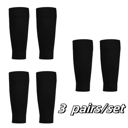 Soccer Shin Guard Socks – Football Calf Sleeves, Breathable Sports Compression Socks - ZOOMNSTORE