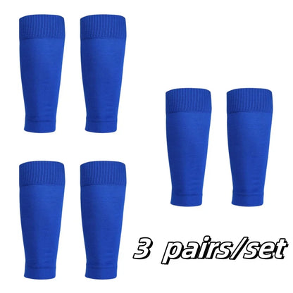Soccer Shin Guard Socks – Football Calf Sleeves, Breathable Sports Compression Socks - ZOOMNSTORE