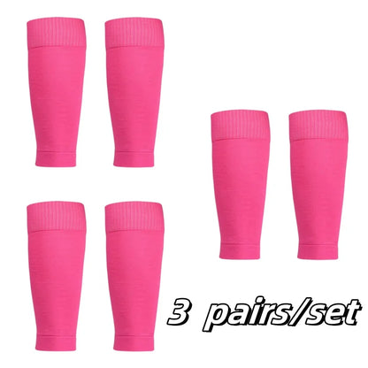 Soccer Shin Guard Socks – Football Calf Sleeves, Breathable Sports Compression Socks - ZOOMNSTORE
