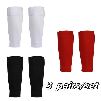 Soccer Shin Guard Socks – Football Calf Sleeves, Breathable Sports Compression Socks - ZOOMNSTORE