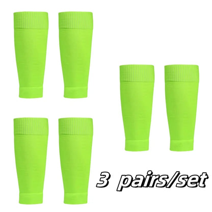 Soccer Shin Guard Socks – Football Calf Sleeves, Breathable Sports Compression Socks - ZOOMNSTORE