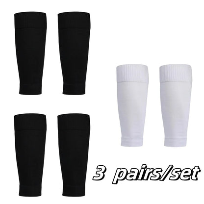 Soccer Shin Guard Socks – Football Calf Sleeves, Breathable Sports Compression Socks - ZOOMNSTORE