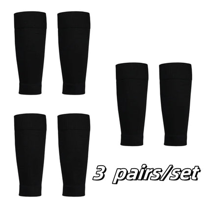 Soccer Shin Guard Socks – Football Calf Sleeves, Breathable Sports Compression Socks - ZOOMNSTORE