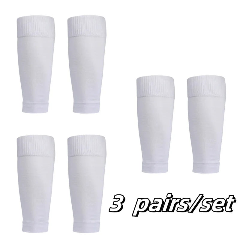 Soccer Shin Guard Socks – Football Calf Sleeves, Breathable Sports Compression Socks - ZOOMNSTORE