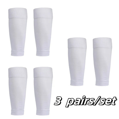 Soccer Shin Guard Socks – Football Calf Sleeves, Breathable Sports Compression Socks - ZOOMNSTORE