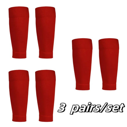 Soccer Shin Guard Socks – Football Calf Sleeves, Breathable Sports Compression Socks - ZOOMNSTORE
