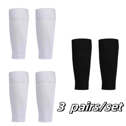 Soccer Shin Guard Socks – Football Calf Sleeves, Breathable Sports Compression Socks - ZOOMNSTORE