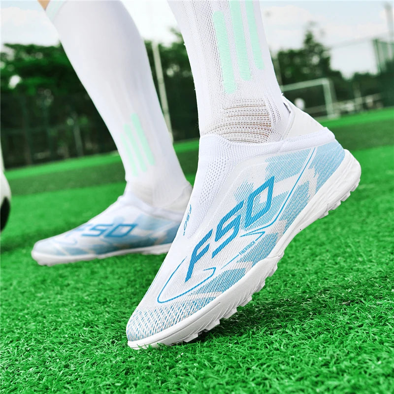 Soccer Shoes Cleats - Men Professional Football Boots FG Firm Ground Non Slip Sneakers - ZOOMNSTORE