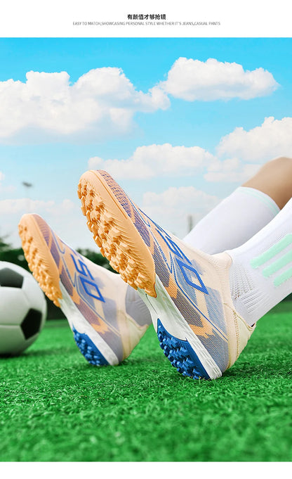 Soccer Shoes Cleats - Men Professional Football Boots FG Firm Ground Non Slip Sneakers - ZOOMNSTORE