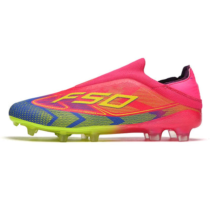 Soccer Shoes Cleats - Men Professional Football Boots FG Firm Ground Non Slip Sneakers - ZOOMNSTORE
