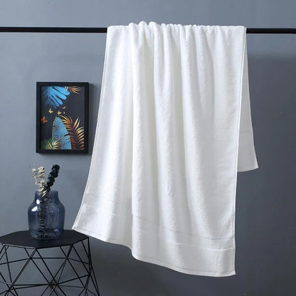 Cotton Bath Towel Adult Soft Absorbent Towels Bathroom Sets Large Beach Towel Hotel Spa Towels For Home - ZOOMNSTORE