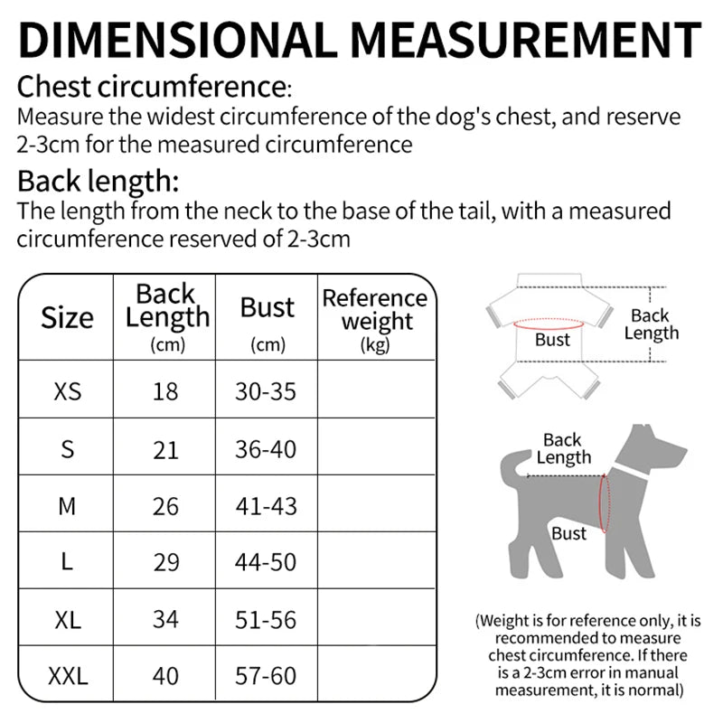 Soft Fleece Dog Jumpsuit - Warm Hoodie for Small Dogs and Puppies - ZOOMNSTORE