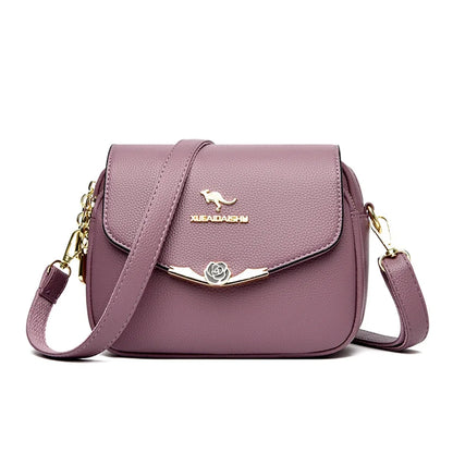 Elegant Leather Crossbody Bags for Women - Designer Shoulder Purses  Small Messenger Bags - ZOOMNSTORE