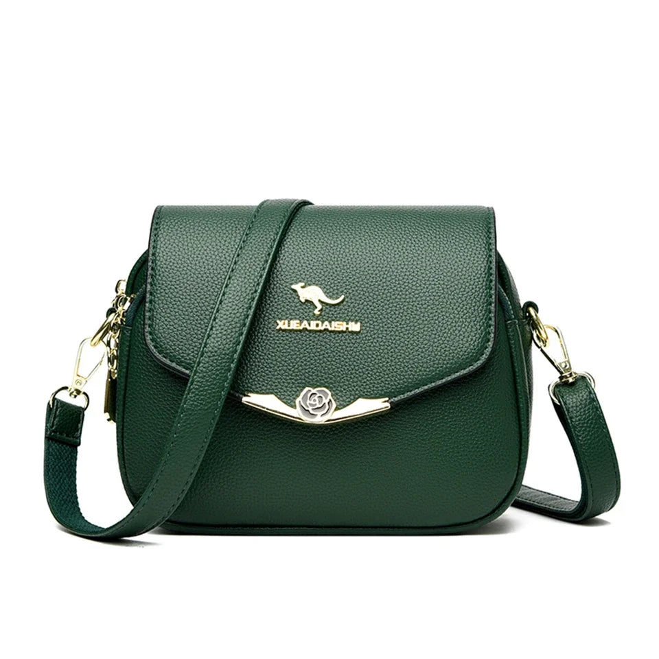 Elegant Leather Crossbody Bags for Women - Designer Shoulder Purses  Small Messenger Bags - ZOOMNSTORE