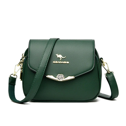 Elegant Leather Crossbody Bags for Women - Designer Shoulder Purses  Small Messenger Bags - ZOOMNSTORE