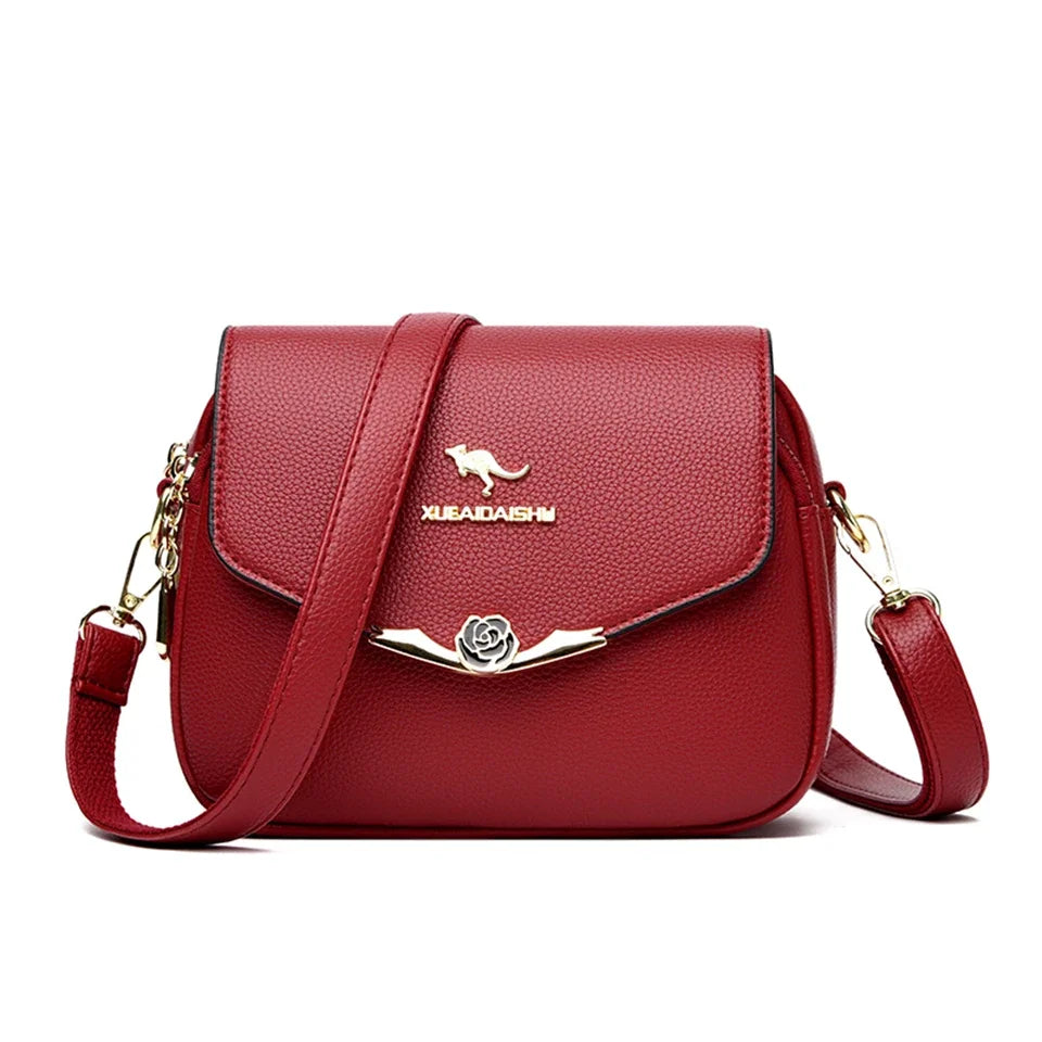 Elegant Leather Crossbody Bags for Women - Designer Shoulder Purses  Small Messenger Bags - ZOOMNSTORE