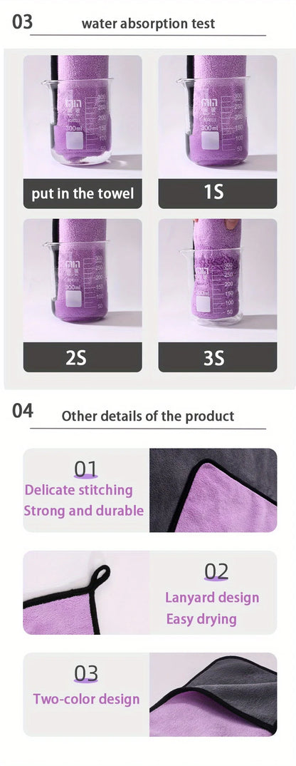 Soft Pet Towels - Super Absorbent Dog Bath Towel & Cat Grooming Towel | Quick Dry - ZOOMNSTORE