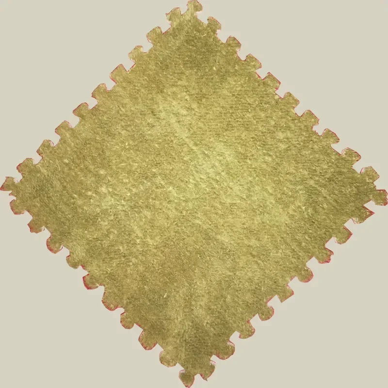 Soft Plush Kids Play Mat - 30x30CM Interlocking Rug Puzzle Carpet - ZOOMNSTORE