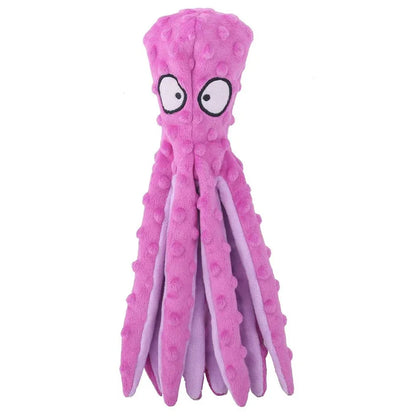 Soft Plush Octopus Dog Toy - Educational Teething Chew Toy for Small  Medium Dogs - ZOOMNSTORE