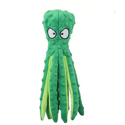 Soft Plush Octopus Dog Toy - Educational Teething Chew Toy for Small  Medium Dogs - ZOOMNSTORE