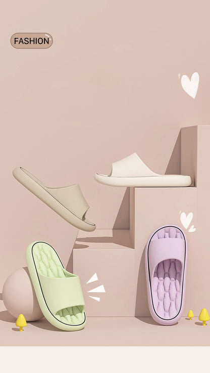 Lightweight Soft Slippers - Colorful EVA Slides  Indoor Flip Flops - ZOOMNSTORE