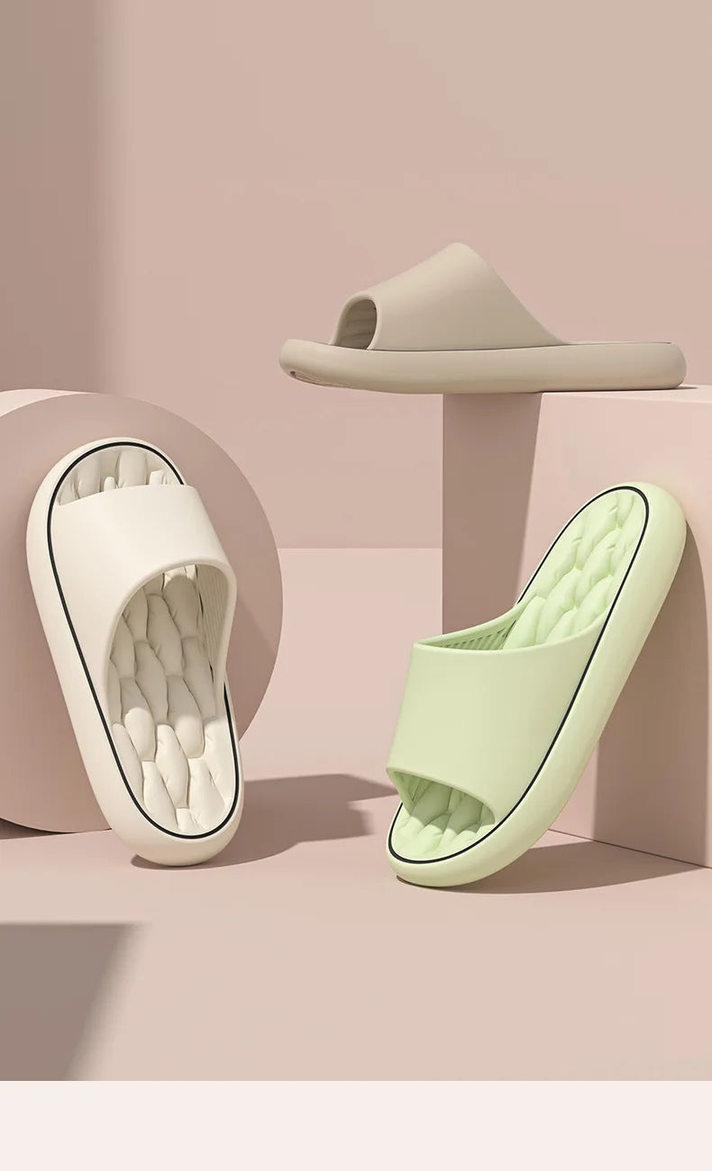 Lightweight Soft Slippers - Colorful EVA Slides  Indoor Flip Flops - ZOOMNSTORE