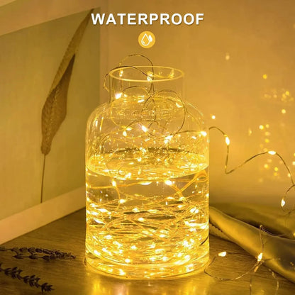 1000LED Solar Fairy String Lights - Waterproof Outdoor Christmas Garland for Garden Party 100M50M10M5M - ZOOMNSTORE