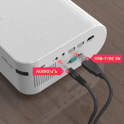 Sound Bar Bluetooth Speaker - USB Wired Stereo Speaker Bar with 3.5mm Aux for Projector PC - ZOOMNSTORE