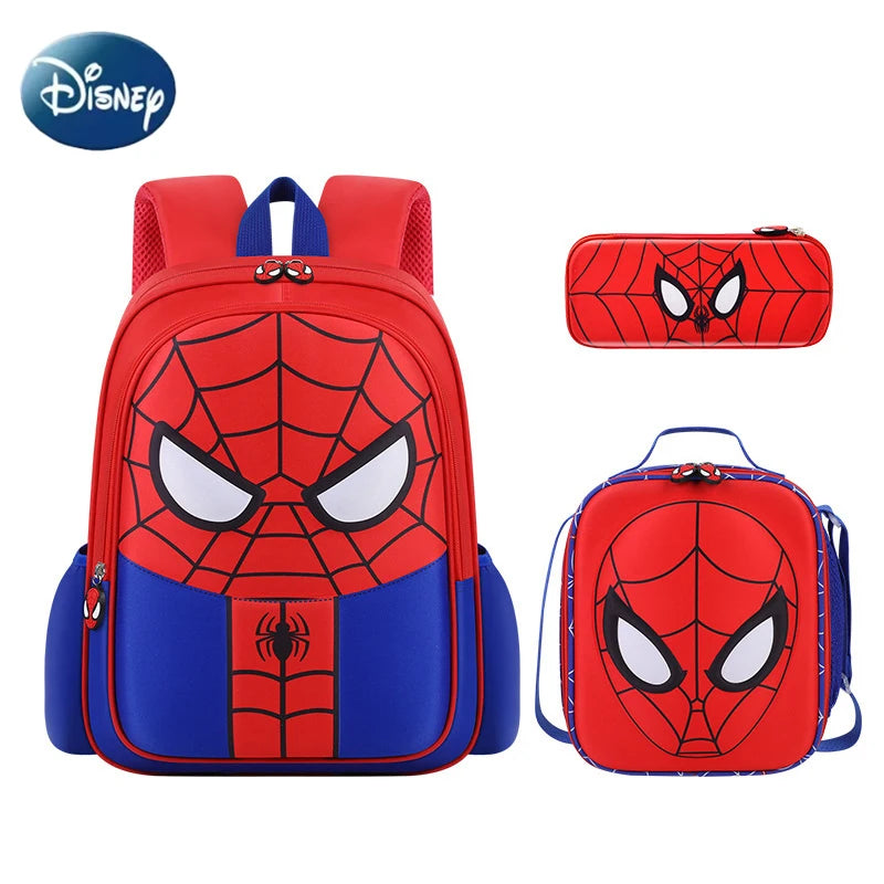 Spider-Man Backpack Set - Lightweight Rucksack Pencil Case  Lunch Bag - ZOOMNSTORE