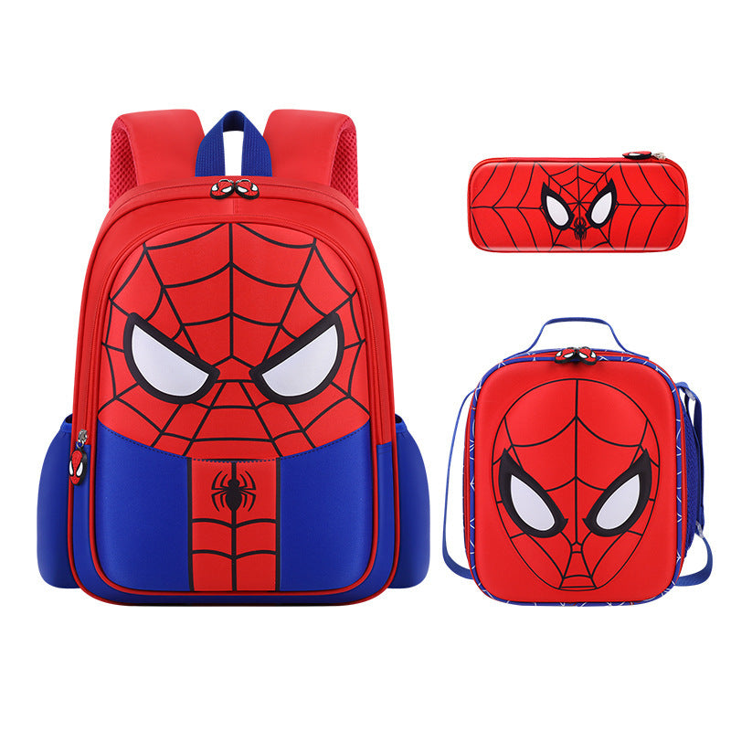 Spider-Man Backpack Set - Lightweight Rucksack Pencil Case  Lunch Bag - ZOOMNSTORE