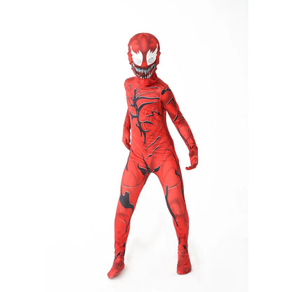Superhero Spiderman Costume Set - Iron Miles Venom Bodysuit for Halloween  Christmas Cosplay - ZOOMNSTORE