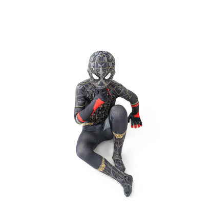 Superhero Spiderman Costume Set - Iron Miles Venom Bodysuit for Halloween  Christmas Cosplay - ZOOMNSTORE