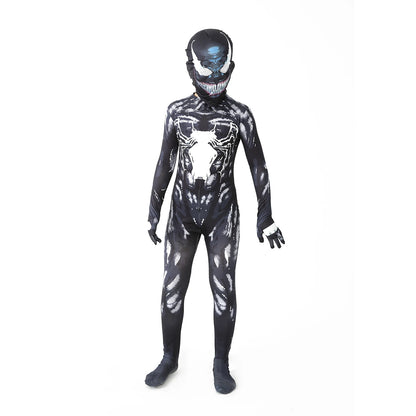 Superhero Spiderman Costume Set - Iron Miles Venom Bodysuit for Halloween  Christmas Cosplay - ZOOMNSTORE