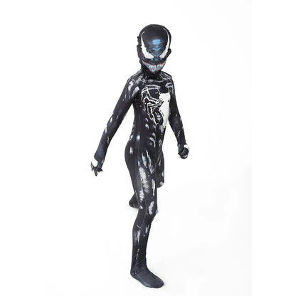 Superhero Spiderman Costume Set - Iron Miles Venom Bodysuit for Halloween  Christmas Cosplay - ZOOMNSTORE