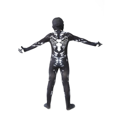Superhero Spiderman Costume Set - Iron Miles Venom Bodysuit for Halloween  Christmas Cosplay - ZOOMNSTORE