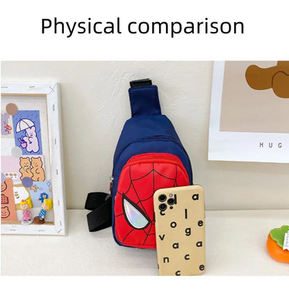 Spiderman Shoulder Bag - High Capacity Unisex Messenger Bag for Kids - ZOOMNSTORE