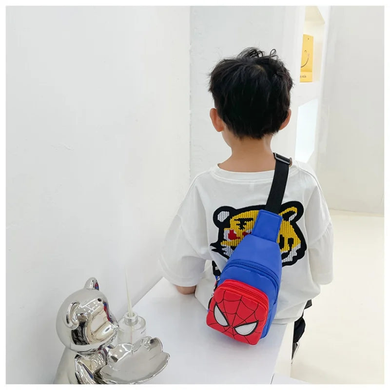 Spiderman Shoulder Bag - High Capacity Unisex Messenger Bag for Kids - ZOOMNSTORE